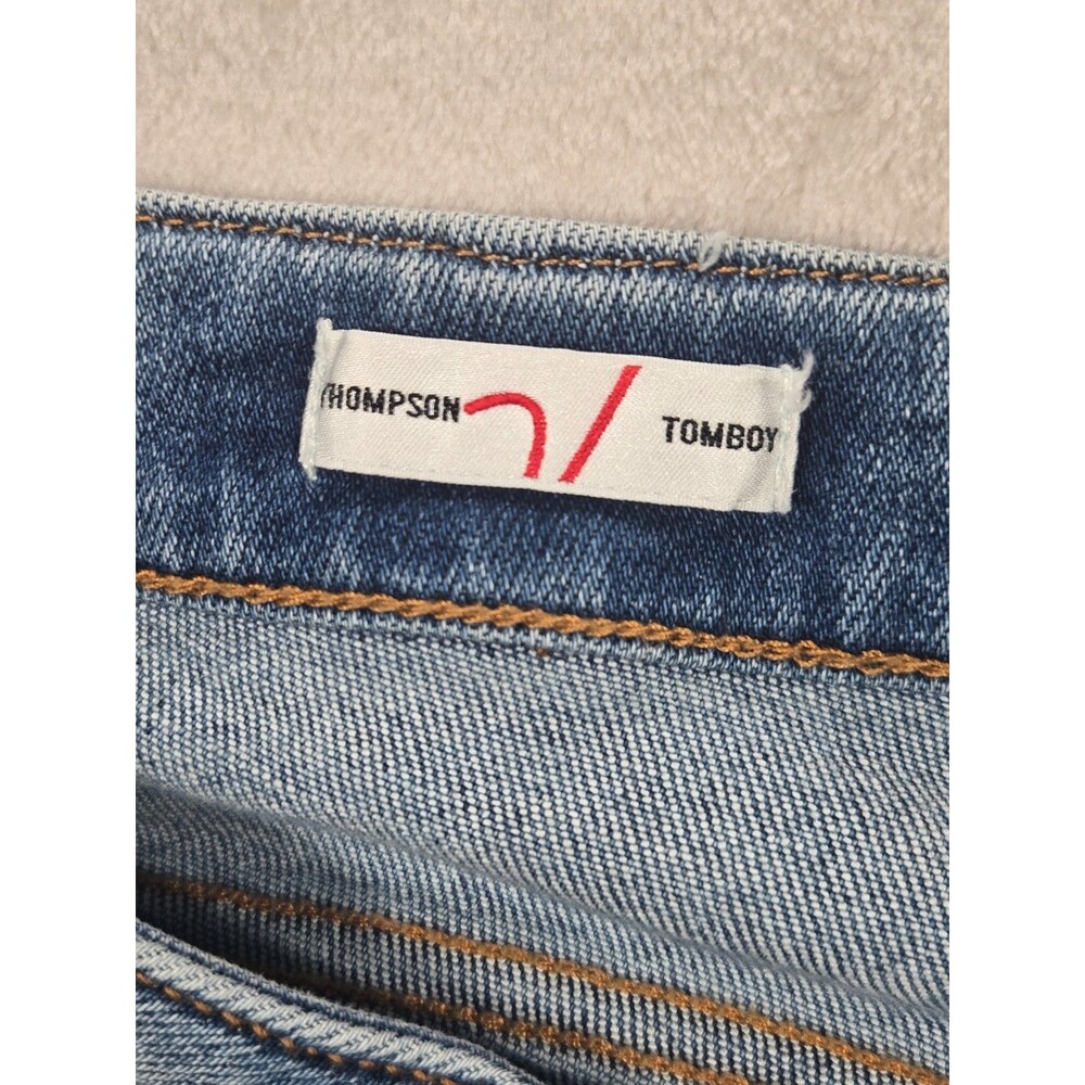 Vigoss Thompson Tomboy Jeans Women’s 20W Rise Light Wash Y2K - Picture 11 of 15